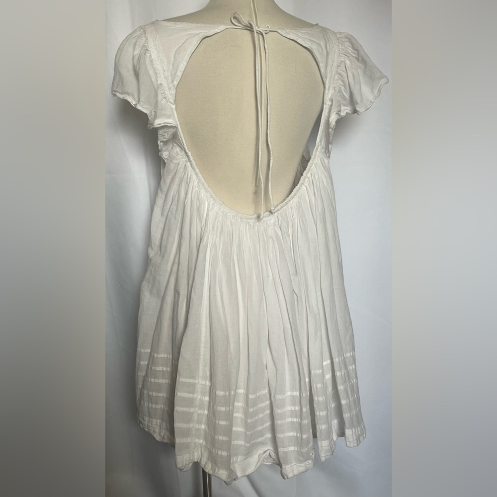 Free People white mini dress - Picture 4 of 8